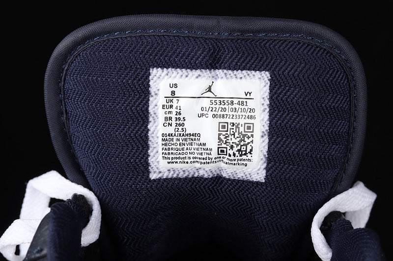 Air Jordan 1 AJ1 Low Obsidian – Ember Glow