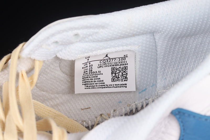 Travis Scott x Fragment x NikeUnisex Air Jordan 1 AJ1 - BLUE