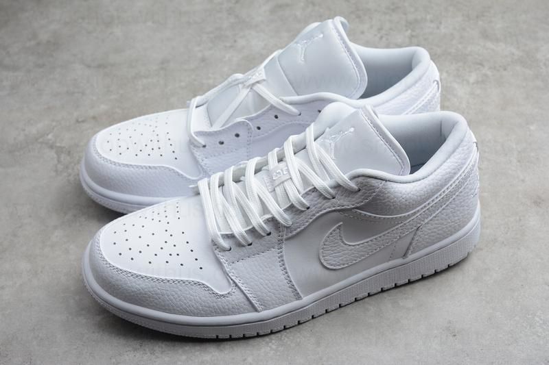 Air Jordan 1 AJ1 Low – Triple White