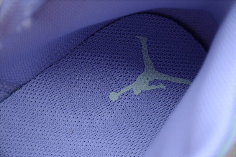 Unisex Air Jordan 1 AJ1 Mid – Purple Aqua