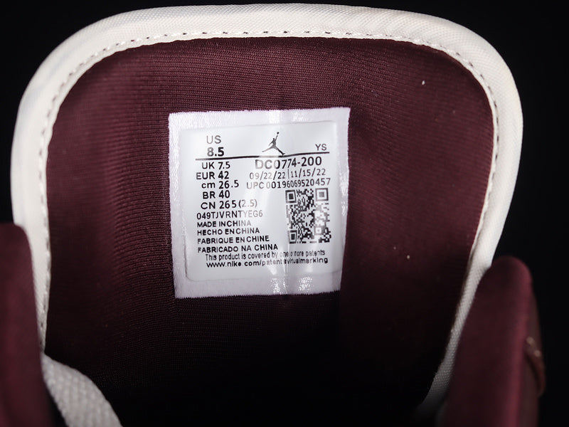 Air Jordan 1 AJ1 Low Shadow – Brown