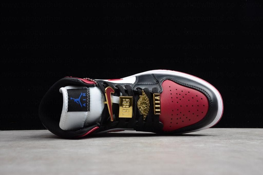 Air Jordan 1 AJ1 Mid – Black Dark Beetroot