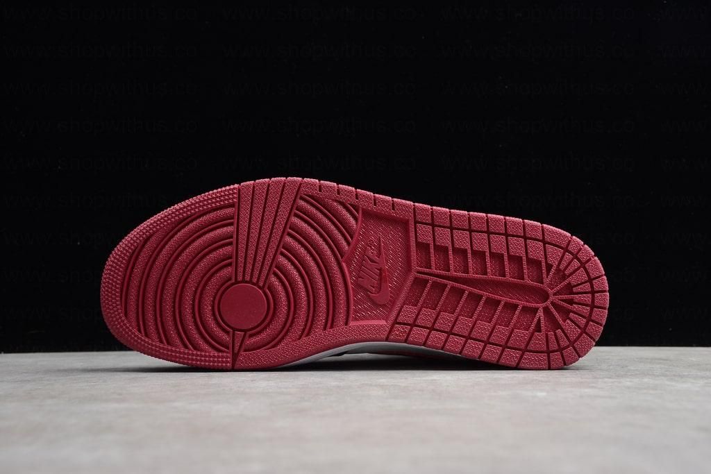 Air Jordan 1 AJ1 Mid – Black Dark Beetroot