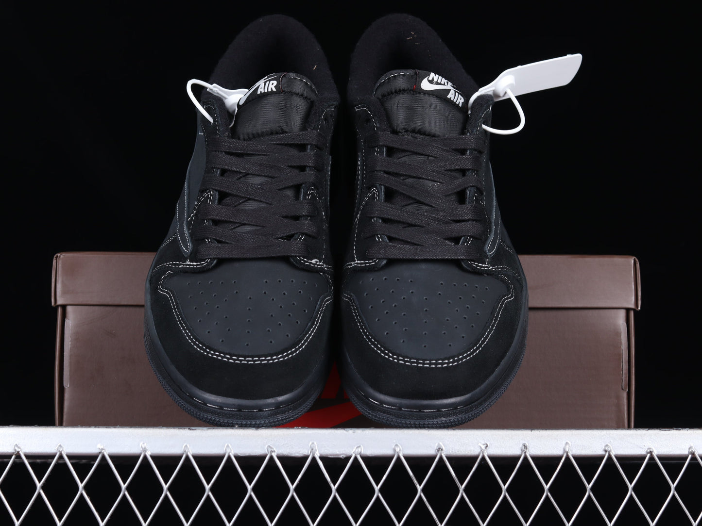 Travis Scott x Air Jordan 1 AJ1 Low OG SP – Black Phantom