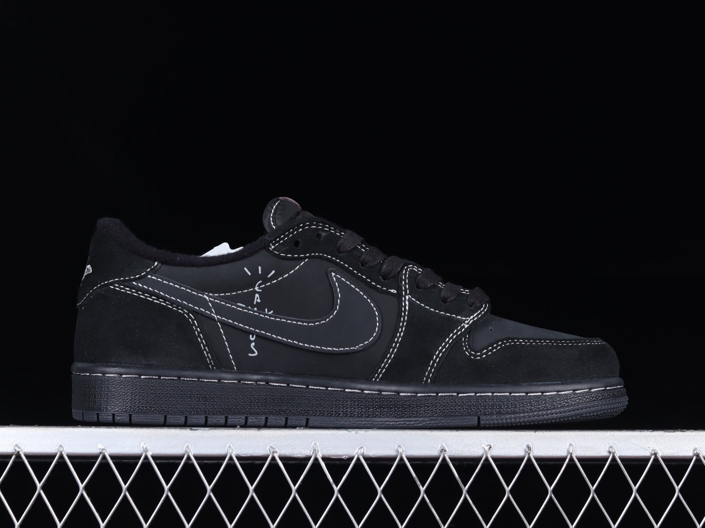 Travis Scott x Air Jordan 1 AJ1 Low OG SP – Black Phantom
