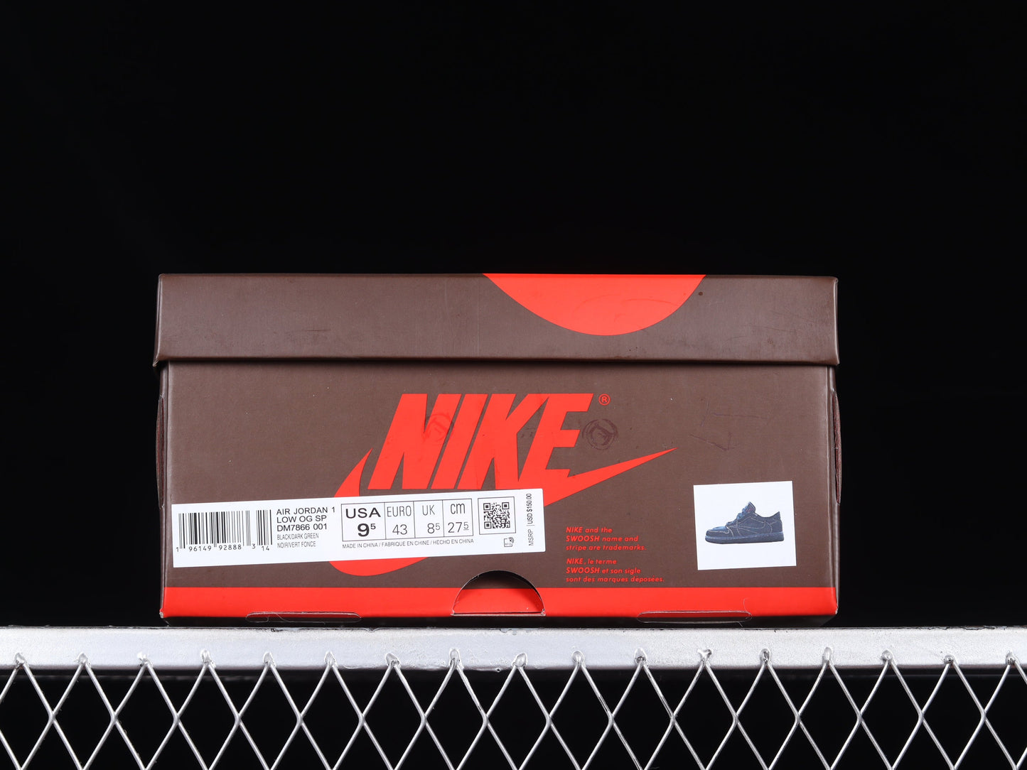Travis Scott x Air Jordan 1 AJ1 Low OG SP – Black Phantom