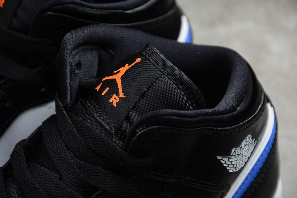 Air Jordan 1 AJ1 Mid Retro – Racer Blue White