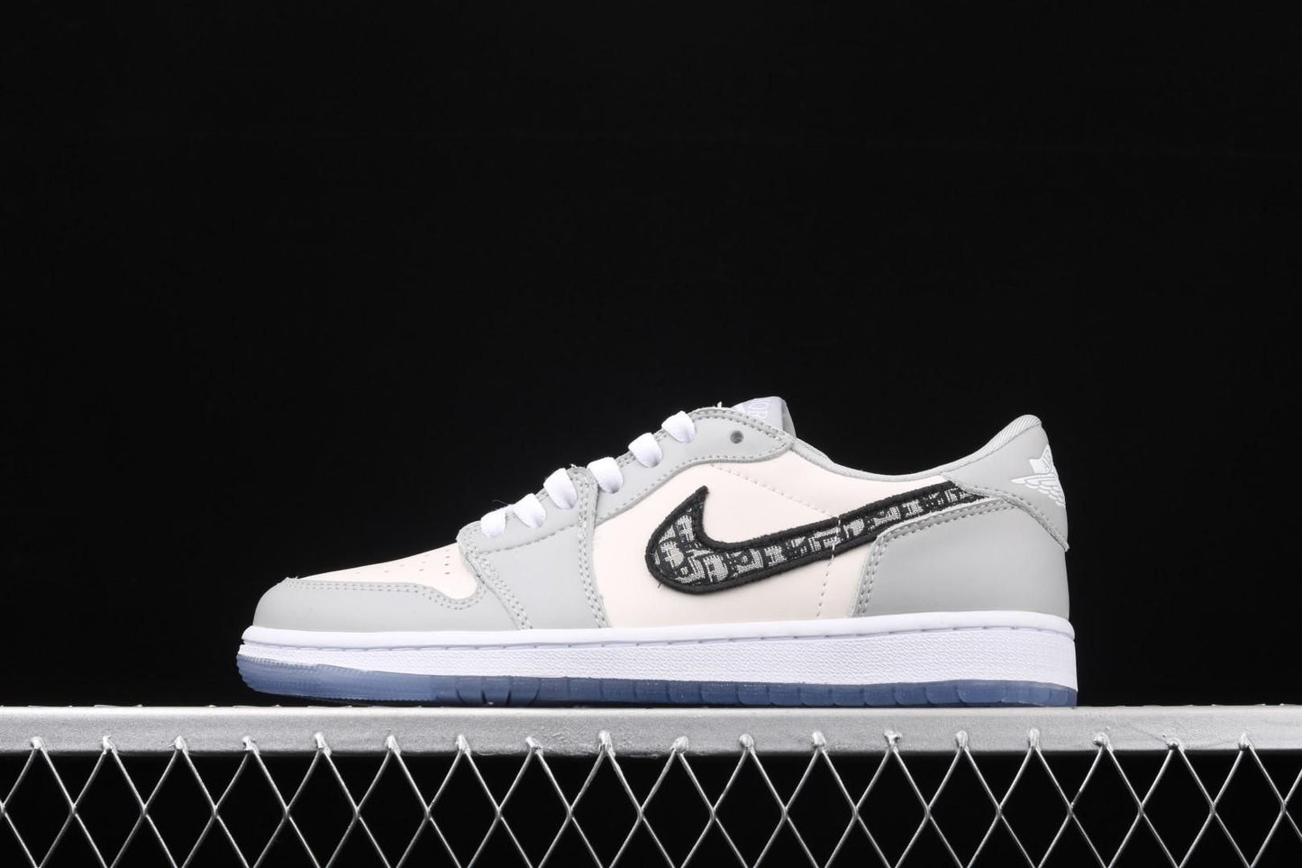 DI0R x Air Jordan 1 AJ1 Retro Low – Grey