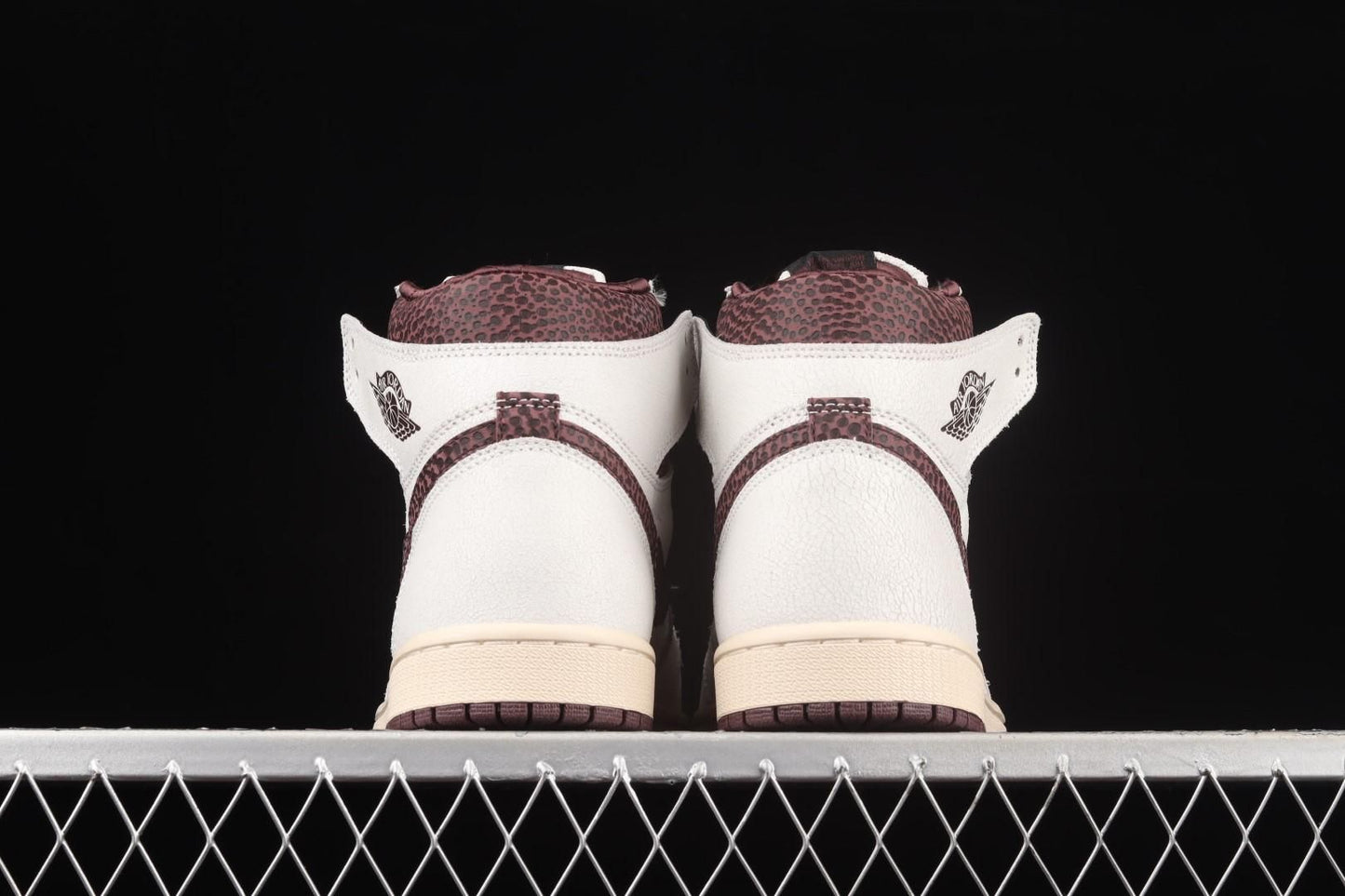 A Ma Maniere x Air Jordan 1 AJ1 High OG - Sail/Burgundy Crush
