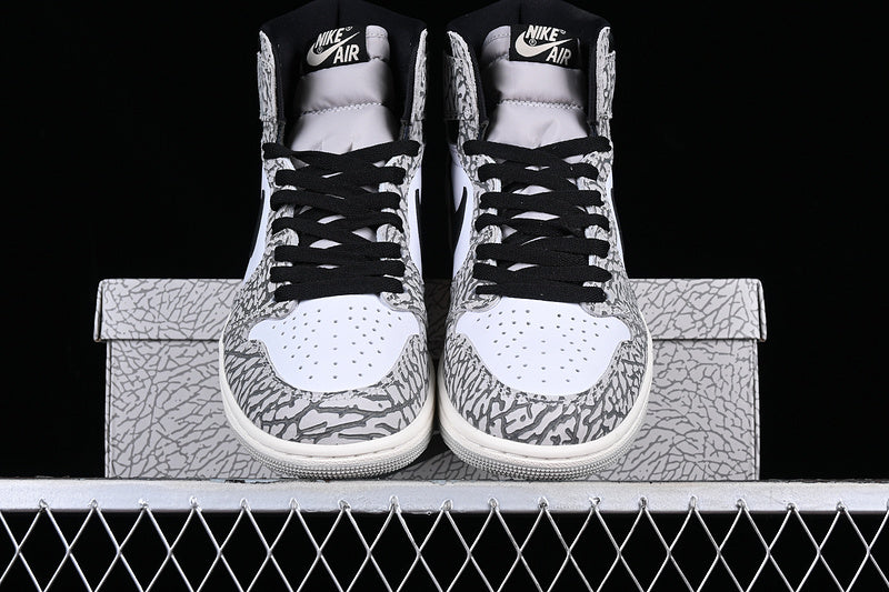 Air Jordan 1 AJ1 Aj1 Retro High - White Cement
