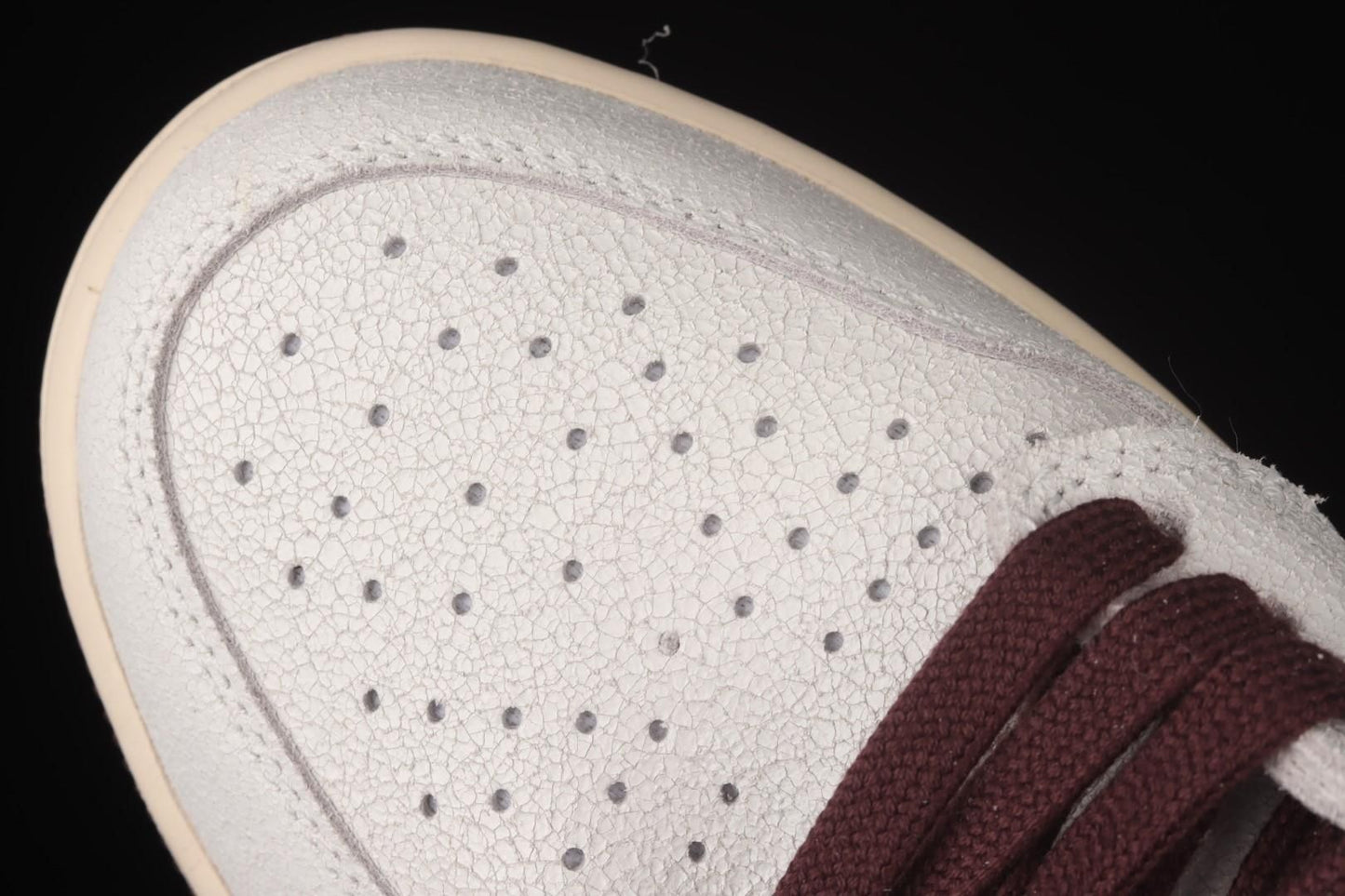A Ma Maniere x Air Jordan 1 AJ1 High OG - Sail/Burgundy Crush