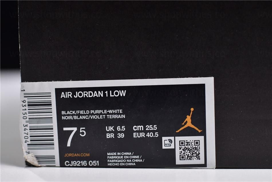Air Jordan 1 AJ1 Low – Lakers Top 3
