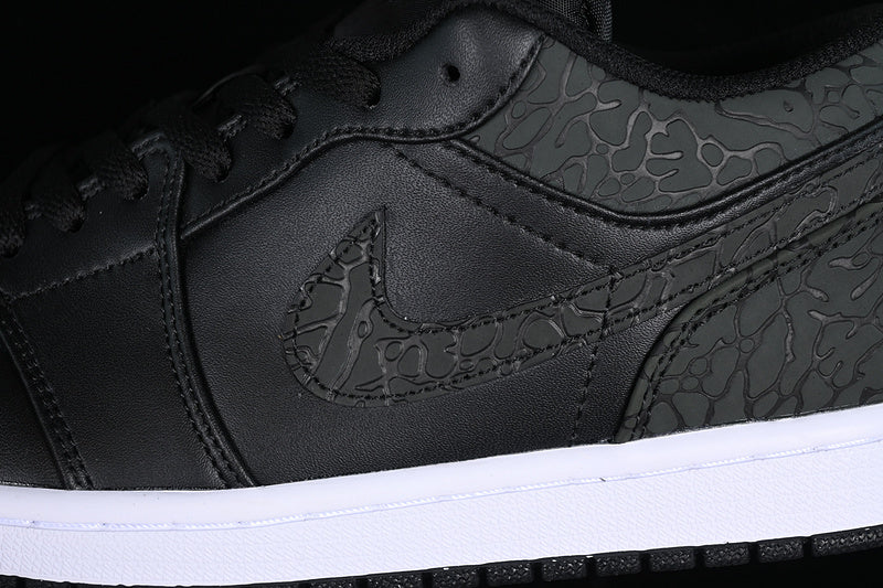 Air jordan 1 AJ1 Low - Black Elephant