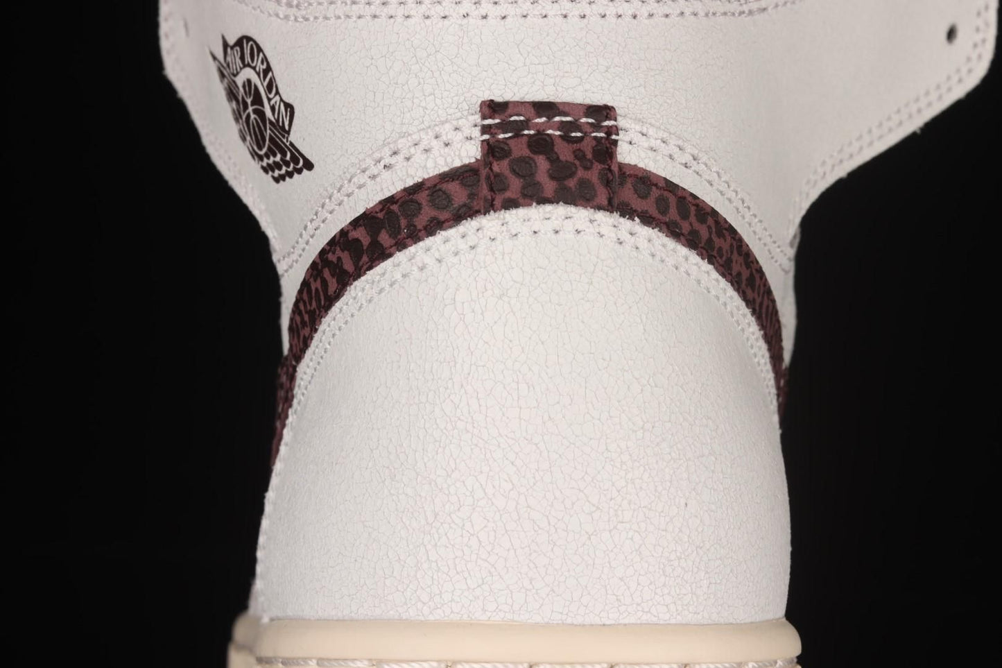 A Ma Maniere x Air Jordan 1 AJ1 High OG - Sail/Burgundy Crush