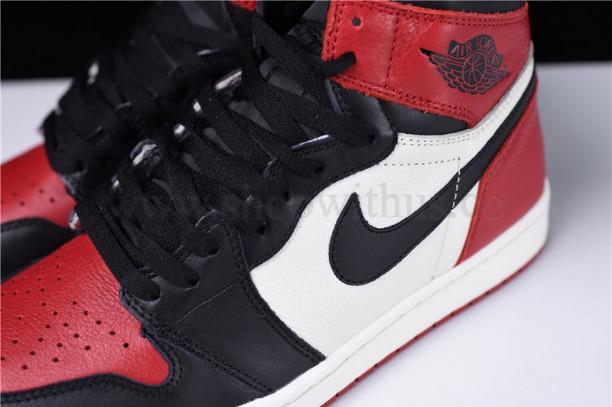 Air Jordan 1 AJ1 Retro High - Bred Toe