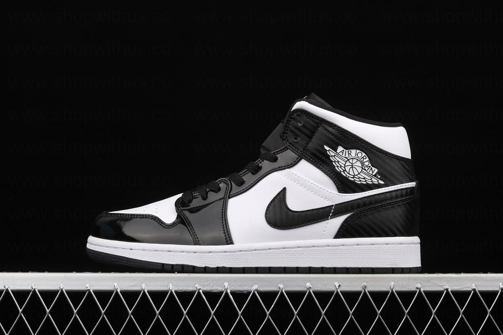Air Jordan 1 AJ1 Mid – Carbon Fiber