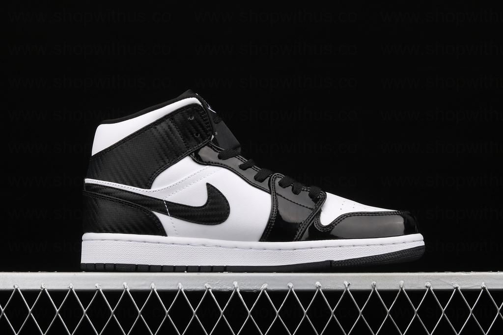 Air Jordan 1 AJ1 Mid – Carbon Fiber