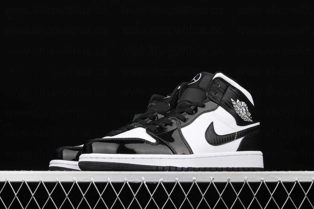 Air Jordan 1 AJ1 Mid – Carbon Fiber