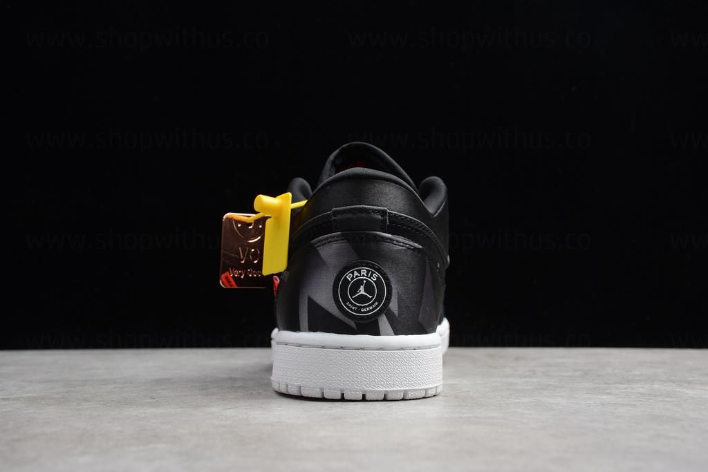 PSG x Air Jordan 1 AJ1 Low – Black