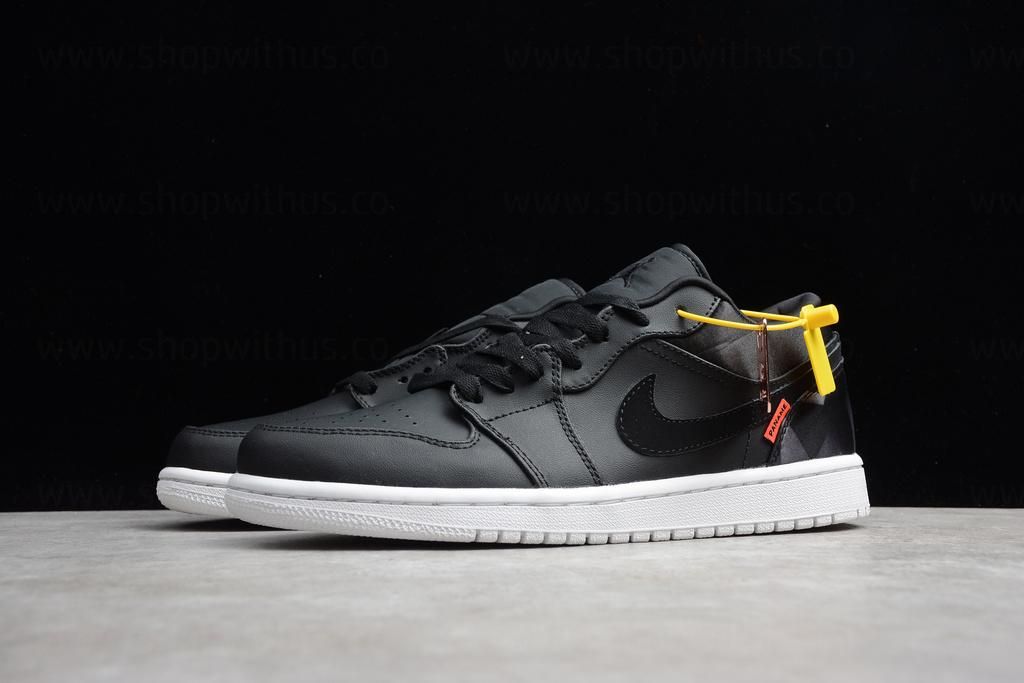 PSG x Air Jordan 1 AJ1 Low – Black