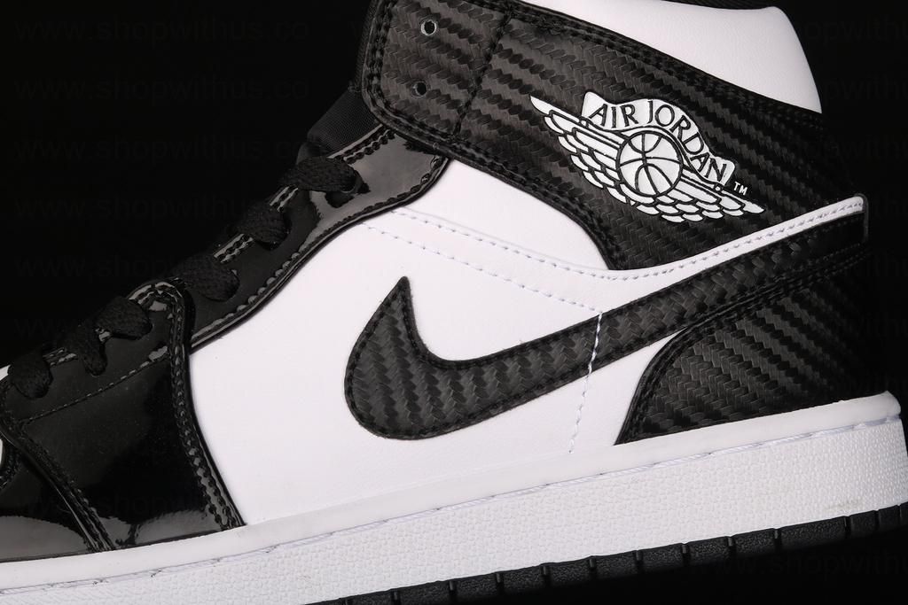 Air Jordan 1 AJ1 Mid – Carbon Fiber