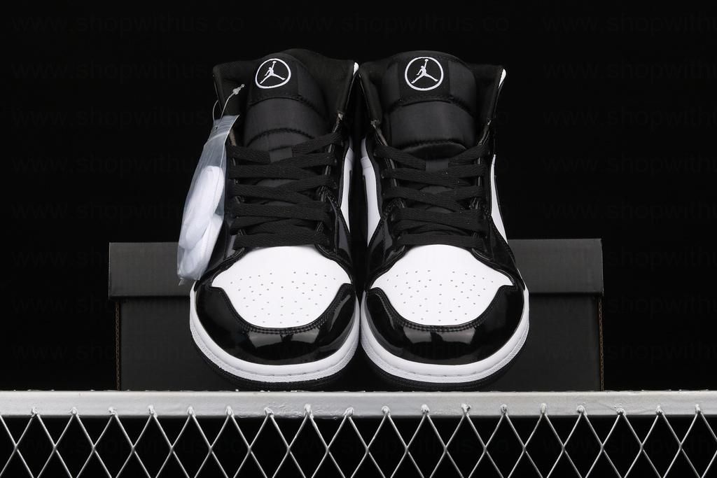 Air Jordan 1 AJ1 Mid – Carbon Fiber