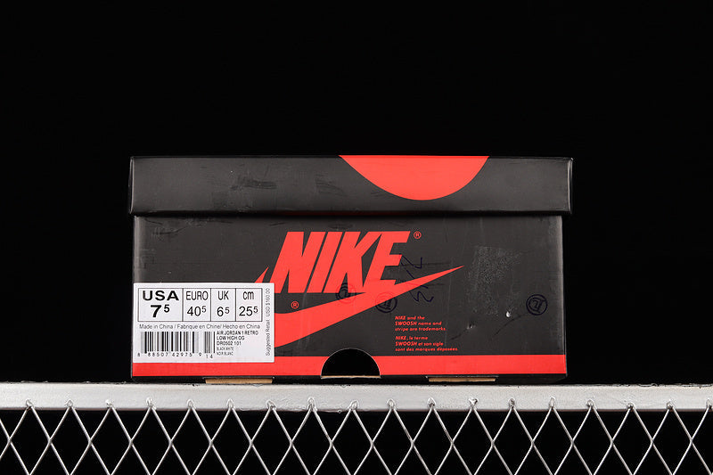 Air Jordan 1 AJ1 Low Homage – Black/White