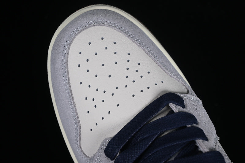 Air Jordan 1 AJ1 Low Repaired - Denim Swoosh