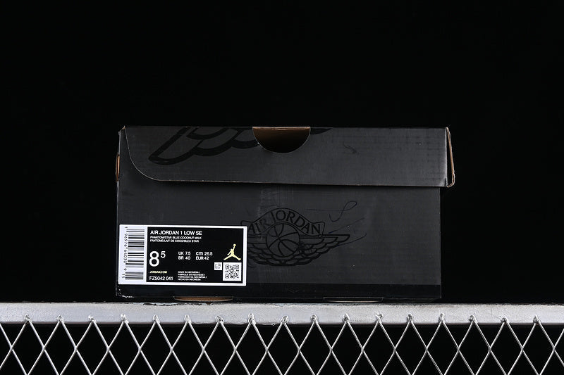 Air Jordan 1 AJ1 Low Repaired - Denim Swoosh