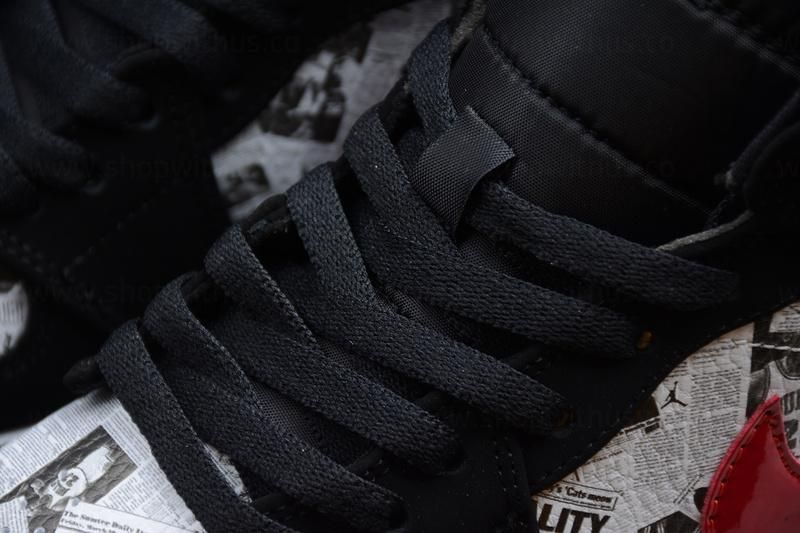 Air Jordan 1 AJ1 Mid SE Newspaper – Air Times