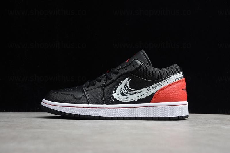Air Jordan 1 AJ1 Low – Brushstroke Swoosh (SE)