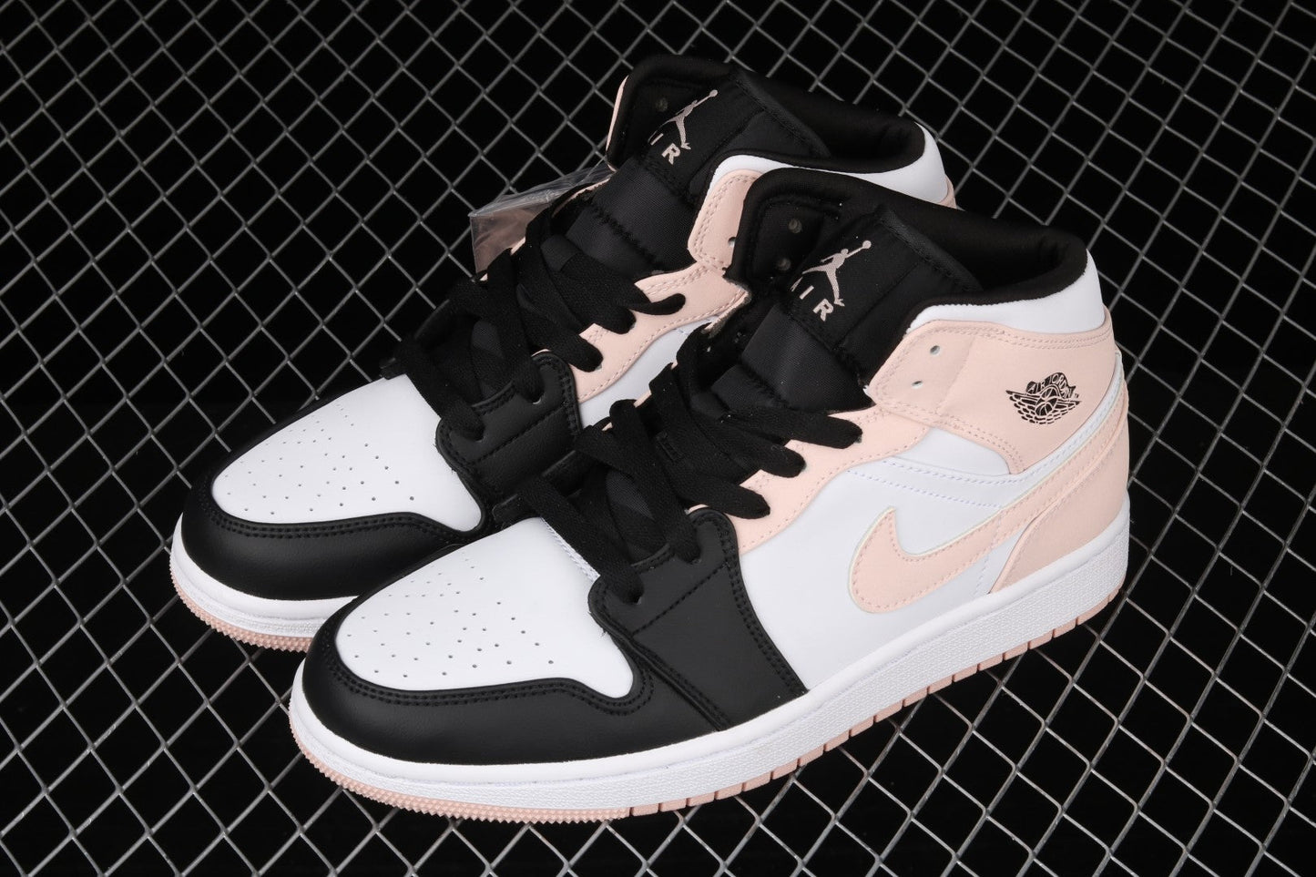 Unisex Air Jordan 1 AJ1 Mid Arctic – Orange/Black Toe