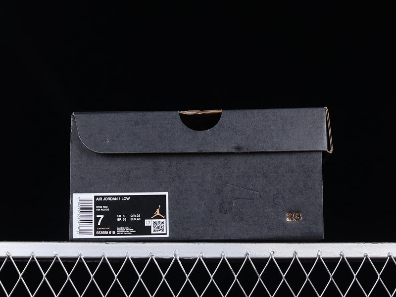 Air Jordan 1 AJ1 Low – Bordeaux