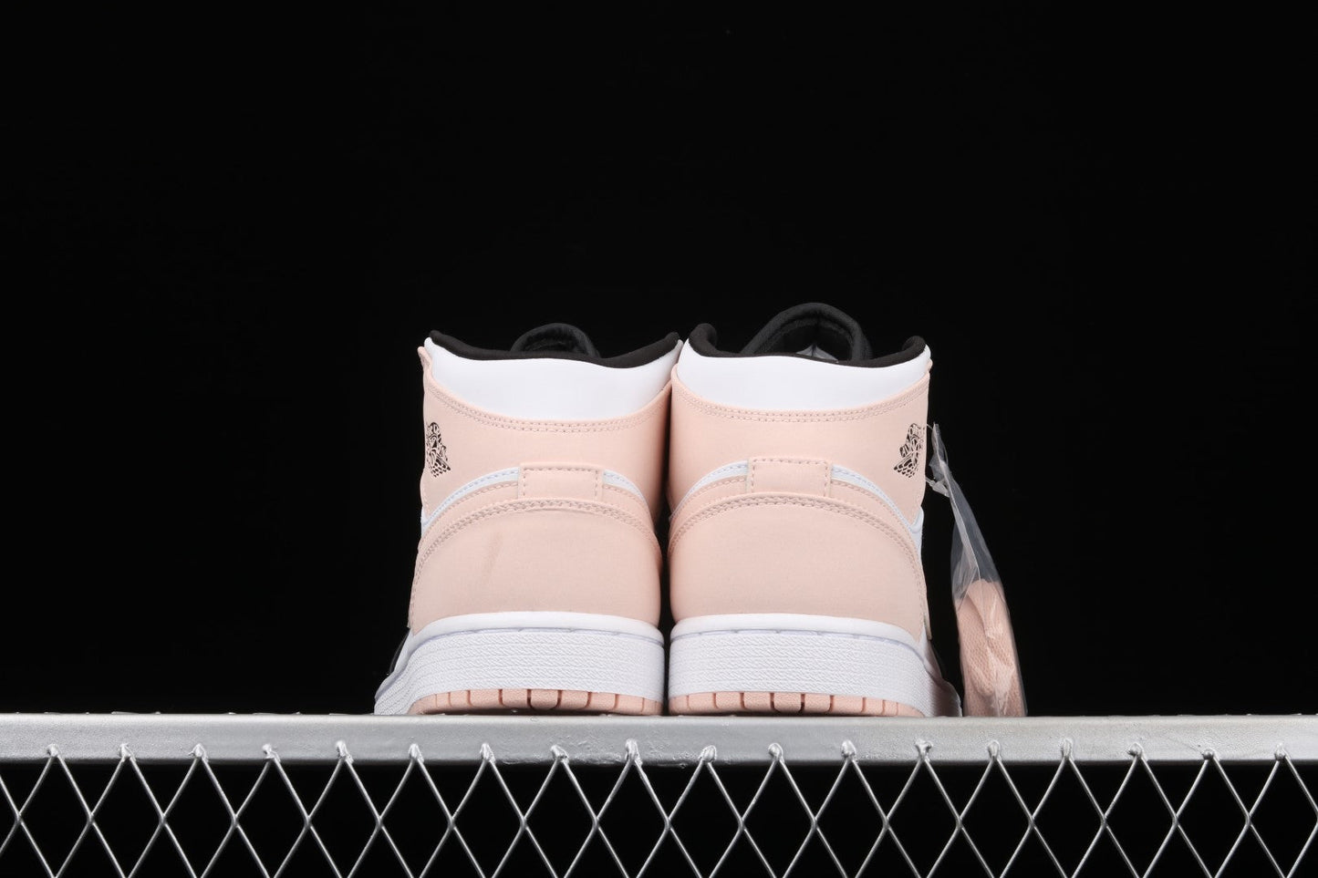 Unisex Air Jordan 1 AJ1 Mid Arctic – Orange/Black Toe