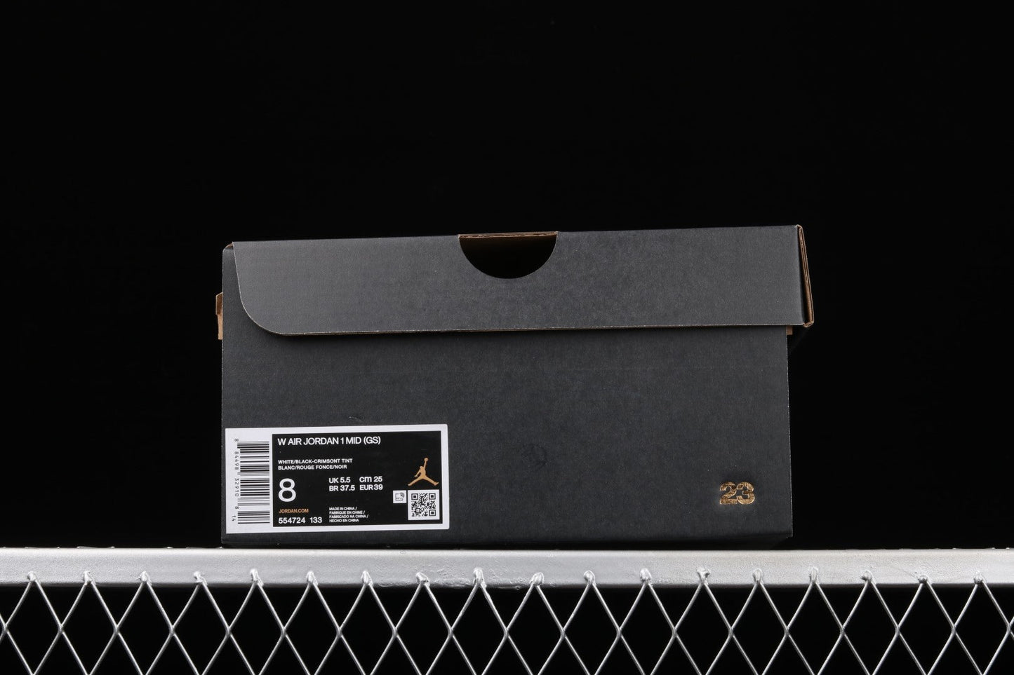 Unisex Air Jordan 1 AJ1 Mid Arctic – Orange/Black Toe