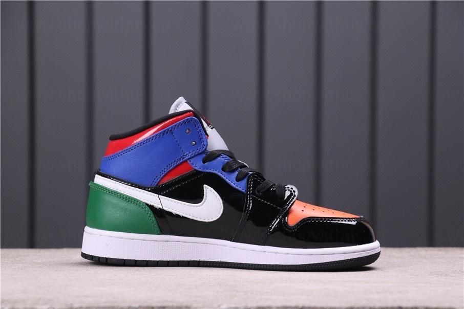 Air Jordan 1 AJ1 Mid SE – Multi Patent