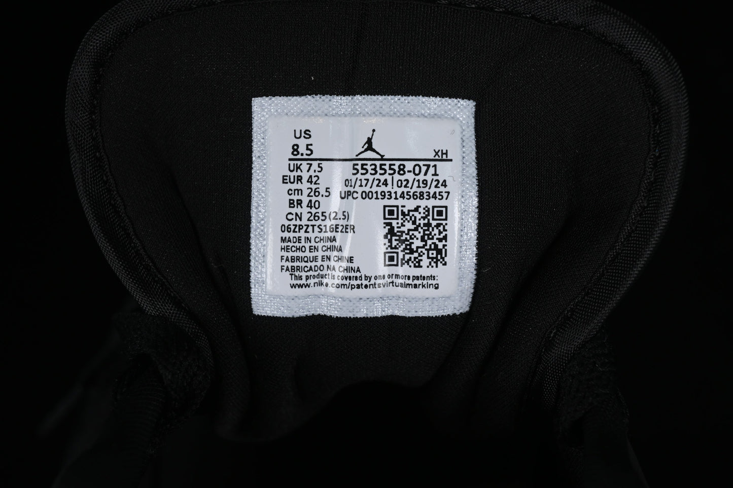 Air Jordan 1 AJ1 Low - Black/Yellow