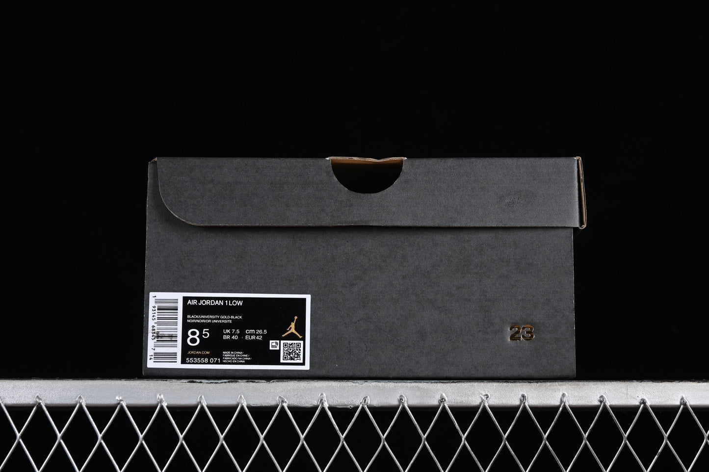 Air Jordan 1 AJ1 Low - Black/Yellow