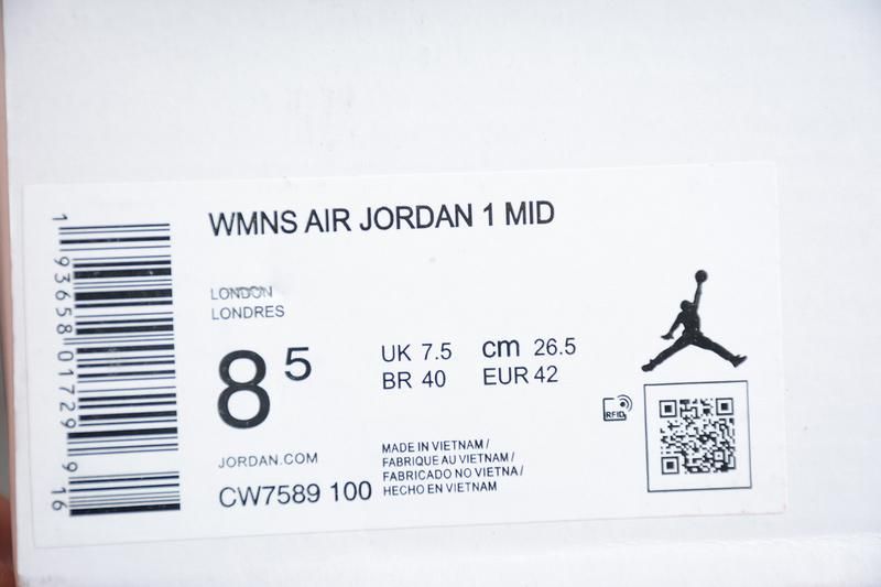 Air Jordan 1 AJ1 Mid SE – Euro Tour (2020)