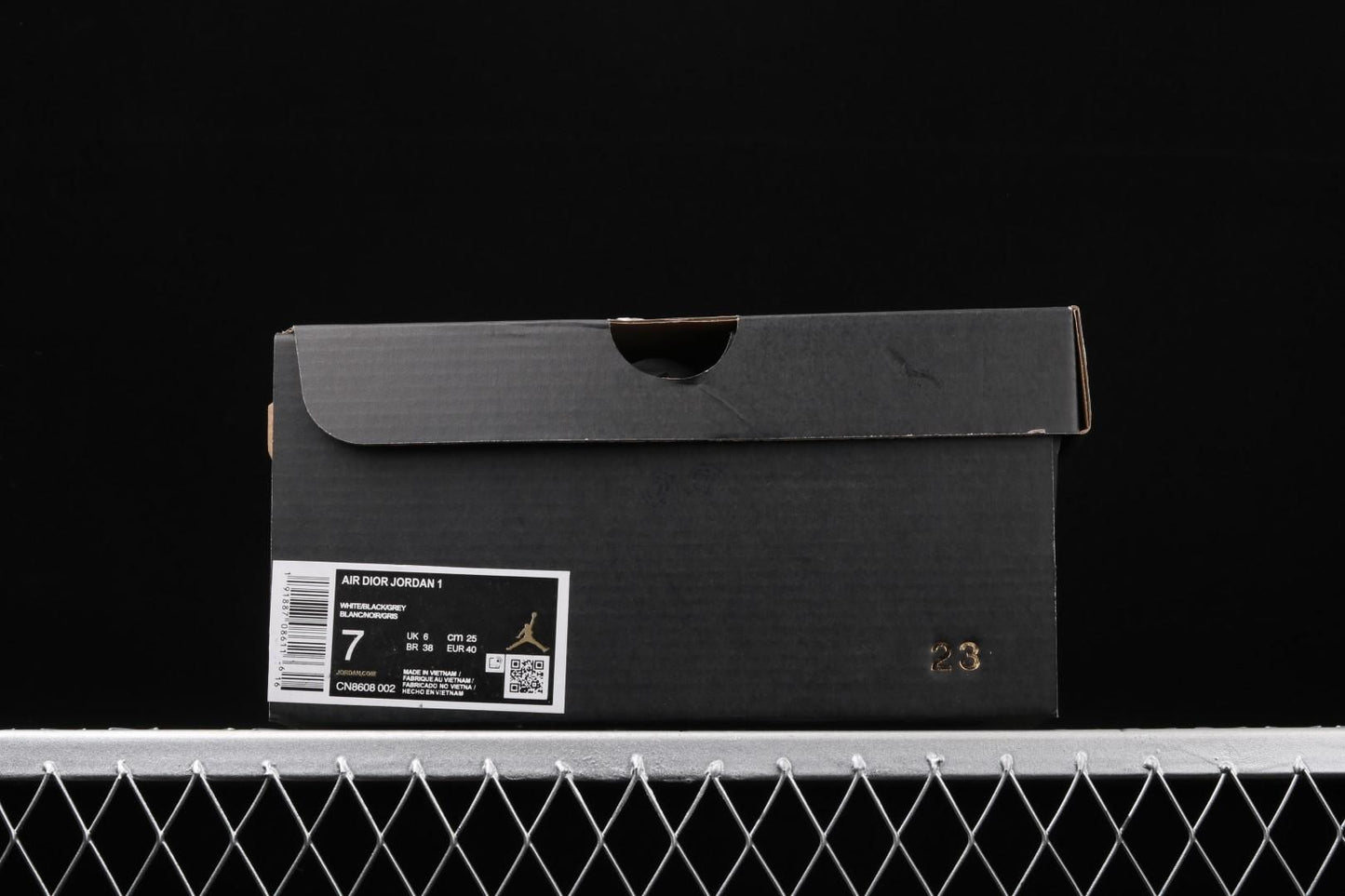DI0R x Air Jordan 1 AJ1 Retro Low – Grey