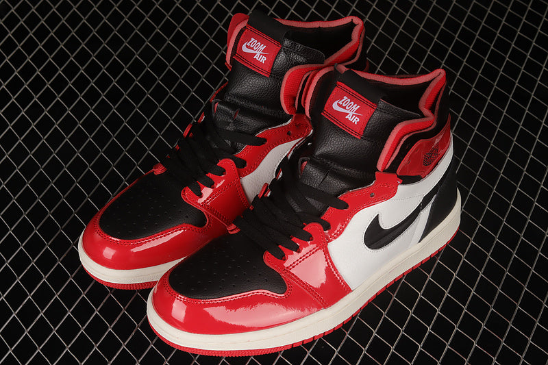 Air Jordan 1 AJ1 Zoom CMFT - Patent Red