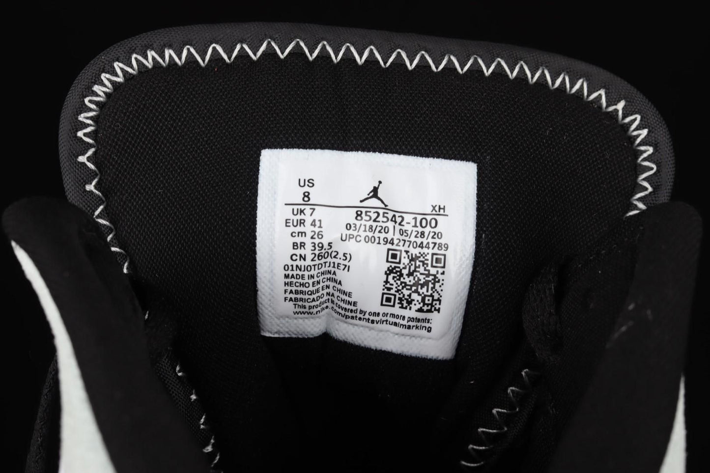 Air Jordan 1 AJ1 Mid SE Union – Black Toe