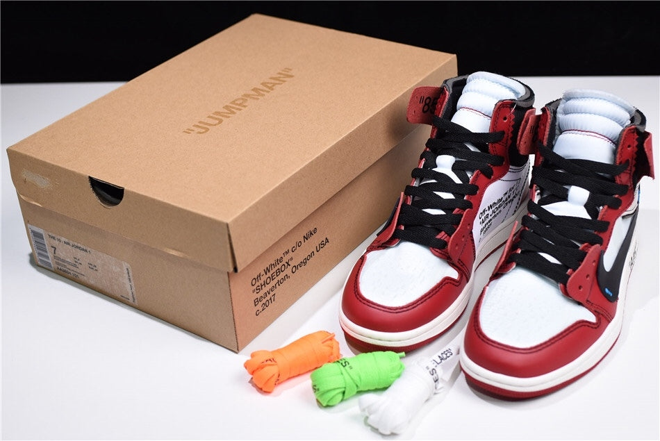 The 10 Off-White x Air Jordan 1 AJ1 - Chicago