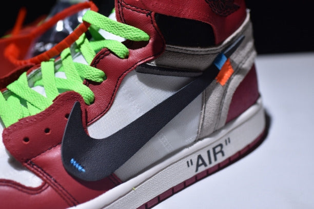 The 10 Off-White x Air Jordan 1 AJ1 - Chicago