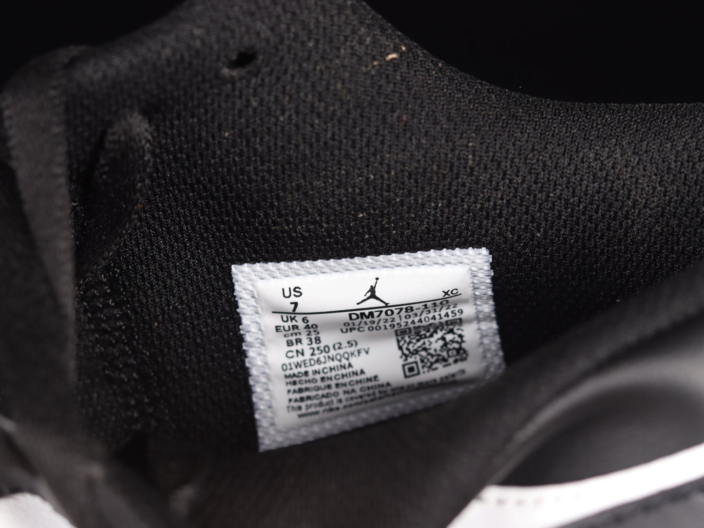 Air Jordan 1 AJ1 Retro Low - Black Dark/Powder Blue