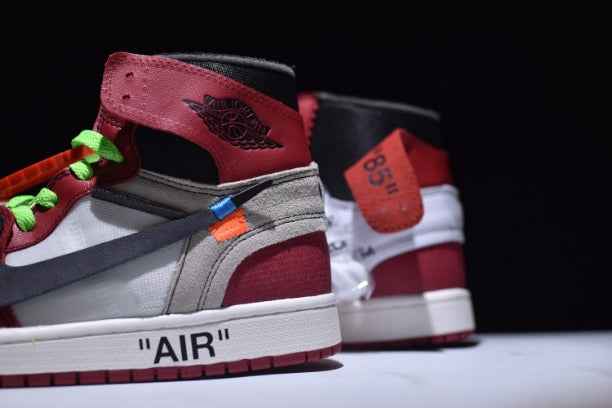 The 10 Off-White x Air Jordan 1 AJ1 - Chicago