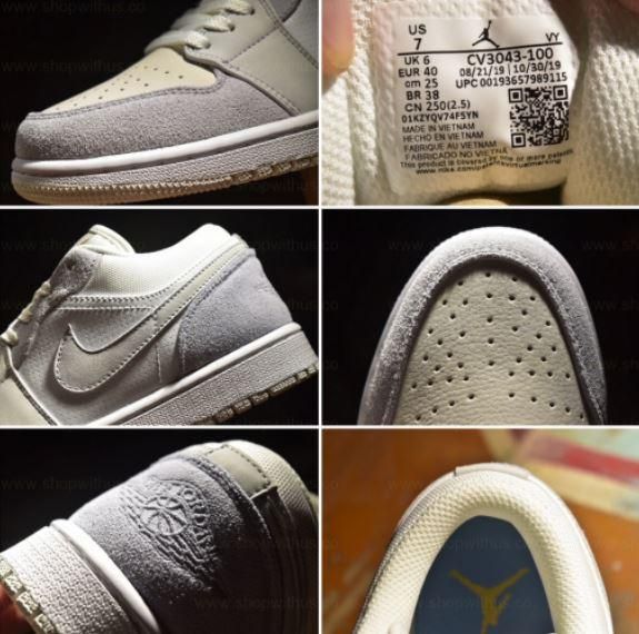 Air Jordan 1 AJ1 Low – Paris