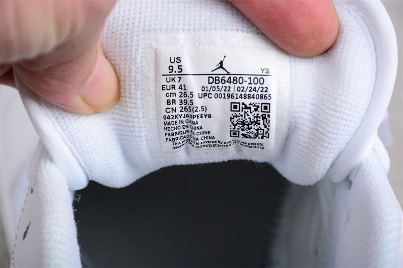 Air Jordan 1 AJ1 Low Quilted – Triple White
