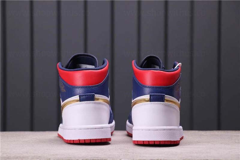 Air Jordan 1 AJ1 Mid – USA Olympic
