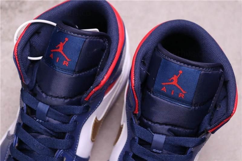 Air Jordan 1 AJ1 Mid – USA Olympic